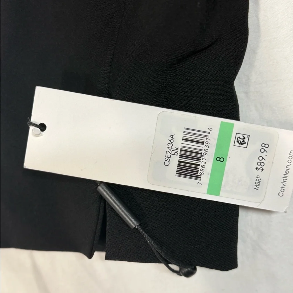 Calvin Klein Black Tailored Single-Button Business Casual Women's Blazer. R13B - Picture 9 of 9
